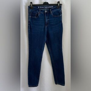 Women’s REITMANS The Insider super high rise dark blue wash skinny jeans size 30